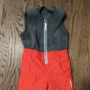 Columbia Boys Red Medium 10/12 Ski Snow Pants Suit